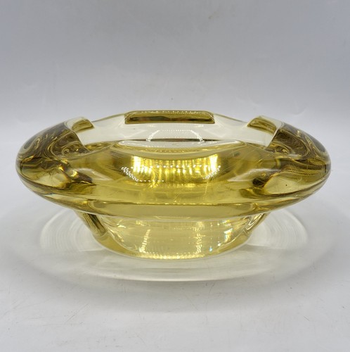 Cendrier cristal soufflé - en,