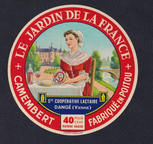 Ancienne étiquette fromage - ancienne,
