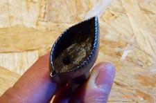 emporte piece outil ancien fleuriste modiste fer à gaufrer fleur feuille n°242