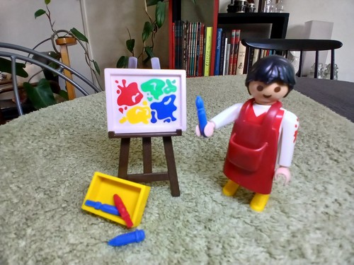 Playmobil artiste peintre - artiste,