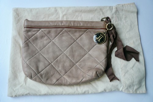 Lanvin pochette zippée café - pochette,