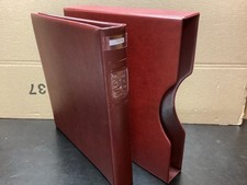 Lindner Reliure à Anneaux + Cassette Utilisé Vide, Rouge