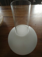 Verre lampe pétrole globe - lampe, à