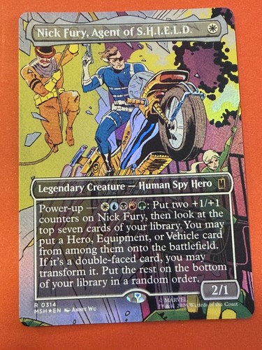 Mtg marvel nick fury - nick,