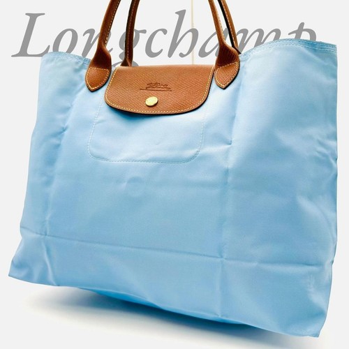 Longchamp light blue pliage - light, le