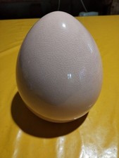GROS OEUF  EN CERAMIQUE  CRAQUELEE