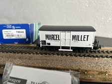 HO TILLIG SACHSENMODELLE Wagon Réfrigérant MARCEL MILLET SNCF 78846 NEM  Neuf