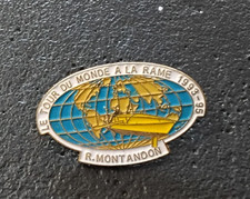 Pin’s Sport Bateaux Tour du Monde à la Rame 93-95 R.Montandon Numéroté 084 (339)