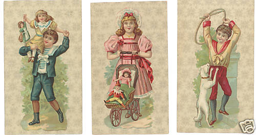 Chromos brillantes enfants - chromos,