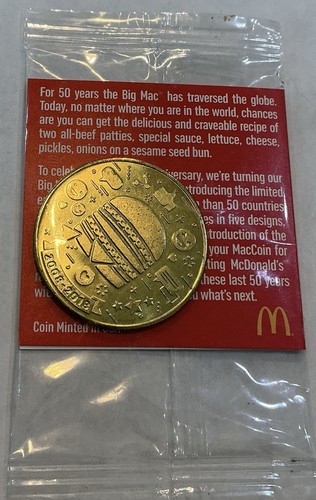 Mcdonald big mac years - big,