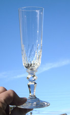 Flûte à champagne en cristal de Baccarat forme 55 jambe Taille 5777