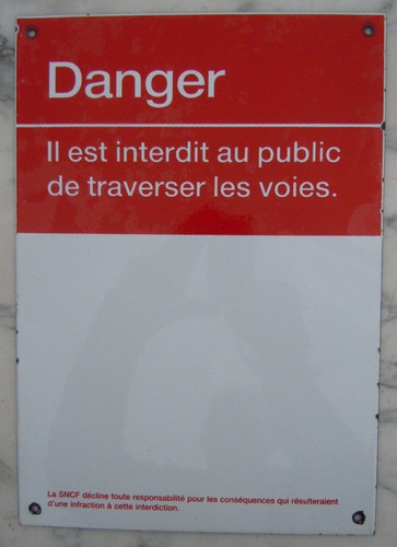 Plaque emaillee indicatrice