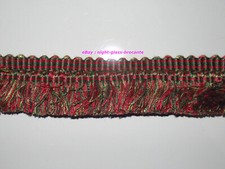 12 METRES DE GALON ANCIEN A FRANGES-PASSEMENTERIE DE LYON-N°WO9