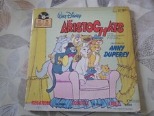 45 Tours  Livre disque WALT DISNEY "Les aristochats" raconté par Anny Duperey