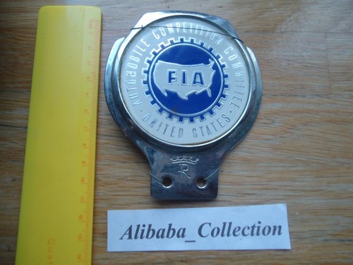 Plaque badge automobile club - badge,