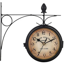 Horloge de gare double face -