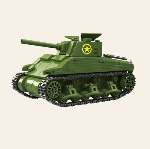 New sherman tank building - sherman,