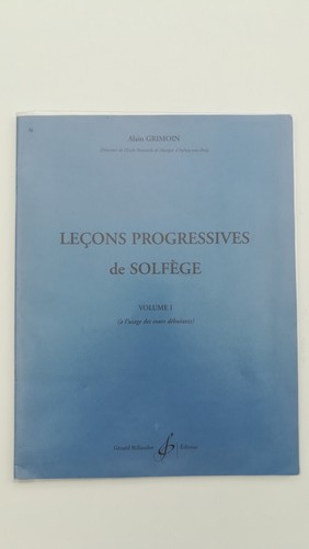 Leçons progressives - , de