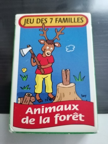 Jeu des familles animaux la - des, familles.