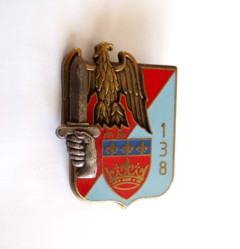Insigne militaire 138 - militaire, 138°