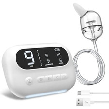 Mouche Bébé Électrique Rechargeable à 9 Niveaux D’Aspiration Aspirateur Nasal