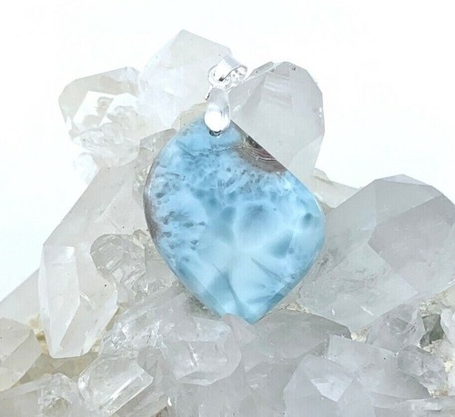 Pendentif larimar pierre - larimar,