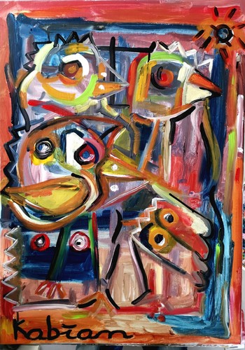 Peinture originale sur - peinture,