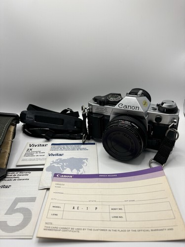 Canon program 35mm slr - ae-1,