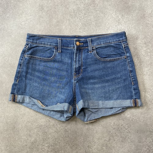 Ancien short jean bleu - en,