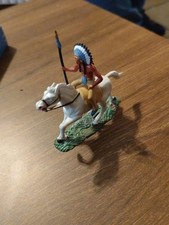 RARE STARLUX, TRES BEAU CAVALIER INDIEN  DE LA SERIE LUXE 1959, NO QUIRALU