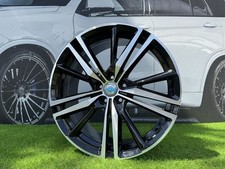4x R20 Inch 5x108 Volvo Aro Style Black Polished Wheels : Fits For S60 V40 XC40