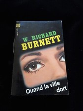 QUAND  LA VILLE DORT W.R. BURNETT POCHE NOIRE LITTERATURE/POLAR/POLICIER/USA 843