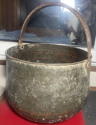 Chaudron cuivre xixème - cuivre,