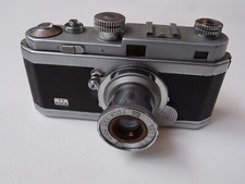 PREMIER MODELE FOCA 2 étoiles noir peintes 1946-OBJECTIF FOCA 3,5/5 cm.