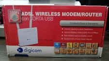 Modem/Routeur ADSL Sans Fil Avec Port USB Digicom