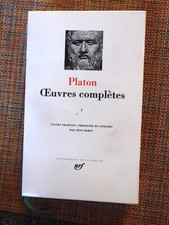 PLEIADE PLATON Oeuvres complètes Tome I   2003