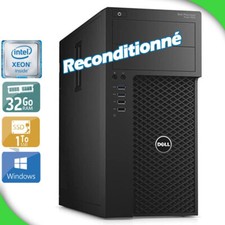 DELL Precision 3620 Xeon E3 1240 V5- 32Go- ssd 1 TO - Nvidia K620 quadro