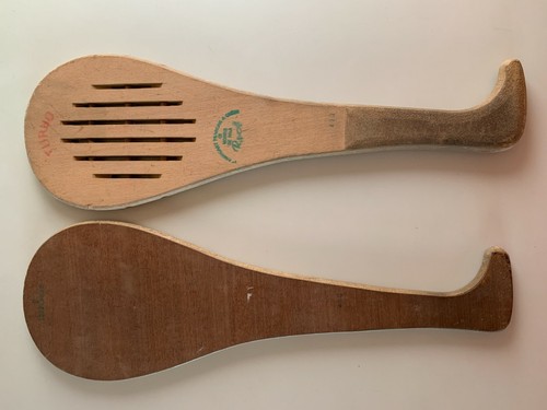 Lot raquettes bois - en,