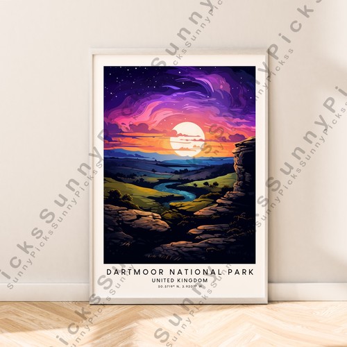 Dartmoor illustration art - dartmoor,