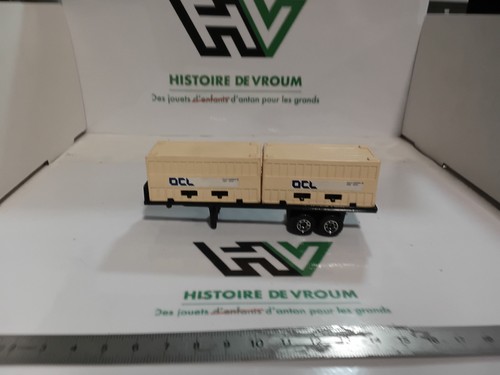 Remorque double conteneur - double,