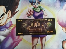 Billet Mercredi Addams Wednesday Gold card carte Goodie banknote Ticket Ortega