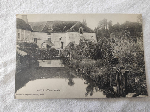 Carte postale cpa maule - carte,