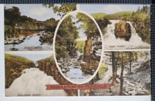 Vintage Postale Middleton-In-Teesdale Chaudron Museau Haut Force Treuil Pont