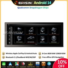 12.3" 8+128GO Android 14 Autoradio GPS CarPlay DSP Wifi pour Audi A4 A5 B8 S4 S5