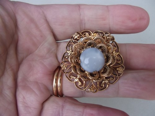 Ancienne broche pince à - broche, ou