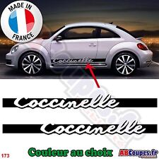 2 Bandes Bas de caisse Coccinelle pour New Beetle - Autocollants Stickers - 173