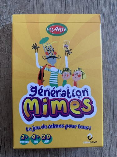 Génération mimes jeu - mimes, de