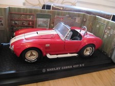 Voiture Kyosho 1/18 Shelby Cobra 427 S/C Racing rouge  -  boîte d'origine