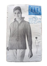 Patron Couture Vintage Elle
