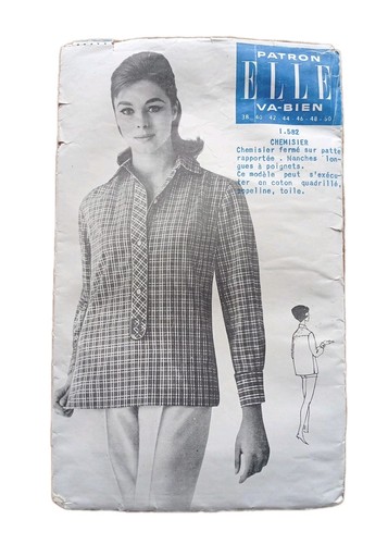 Patron couture vintage - vintage, elle